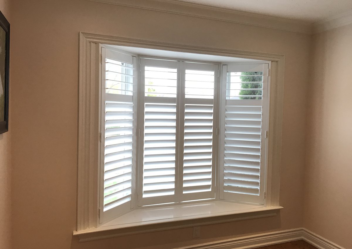 Plantation Shutters in a finished home